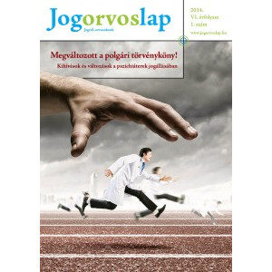 Jogorvoslap 2014/1. szám - Pszichiátereknek