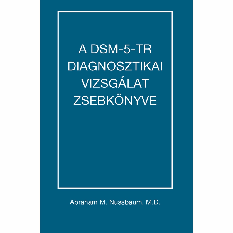 DSM-5-TR diagnosztikai vizsgálat zsebkönyve
